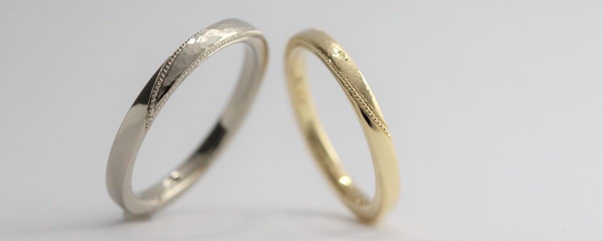 ツチメとミルグレインの結婚指輪